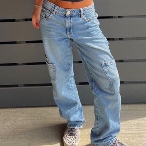 Low rise baggy jeans from GARAGE
